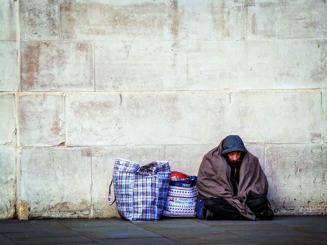 Destitute in Britain. Garry Knight/Flickr. Creative Commons